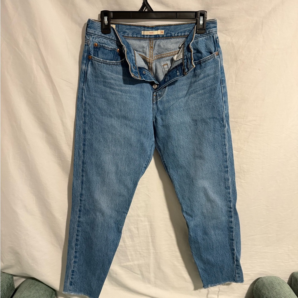 LEVIS DENIM Blue Ankle Jeans